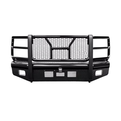 OZTSR Maßgeschneiderter Direktverkauf ab Werk, Metall-Super-Duty-Pickup-Truck-Frontstoßstange, kompatibel mit Ford F150 F250 F350 F450 F550. Zu verkaufen