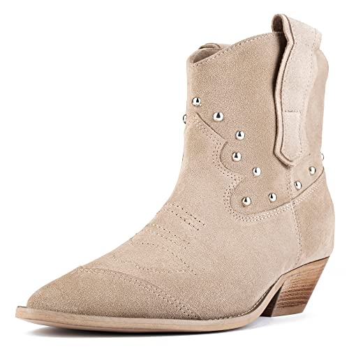 L37 HANDMADE SHOES Damen Texas Ankle Boot, tan, 37 EU