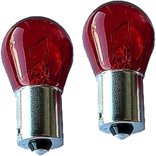 KRAWEHL BA15S Kugelbremsleuchte, Kontrollleuchte, rot, 12 V, 21 W