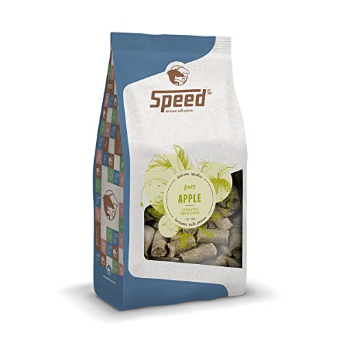 Speed Delicious speedies Pure Apple, Pferdeleckerli mit Apfelgeschmack, getreidefrei, Beste Zutaten, einfach praktisch (1 kg)