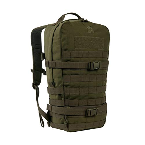 Tasmanian Tiger TT Essential Pack L MK2 Molle Kompatibler 15 L Daypack EDC-Rucksack, Oliv