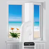 Fensterabdichtung für Mobile Klimageräte 300cm, Fensterdurchführung für Klimaanlage, Abluftschlauch, Flügelfenster, Mobile Klimageräte, Klimaanlagen, Wäschetrockner