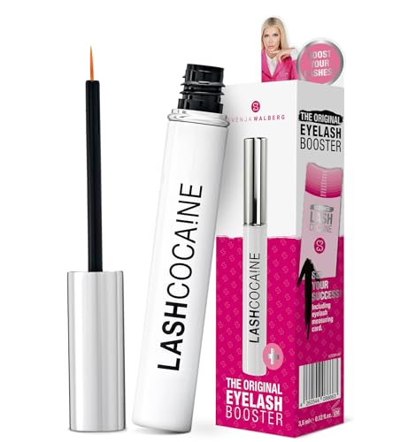 LASHCOCA!NE PLUS Wimpernserum – Das virale Original für lange & volle Wimpern – Wimpernbooster mit PRO-Formel & 2-fach Wirkansatz – Vegan – Ultimativer Testsieger – Made in Germany by Svenja Walberg