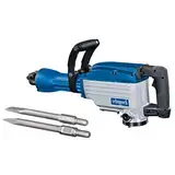 Scheppach Abbruchhammer AB1600 Bohrhammer Betonhammer (1600 Watt, 50 Joule, inkl. Sechskant-Aufnahme Ø 30mm Spitz- und Flachmeißel und Metallkoffer)