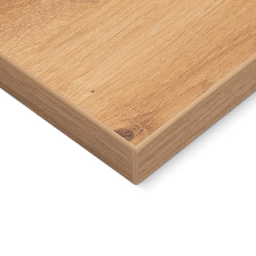 HausFux Spanplatte nach Maß - 1,9 cm stark, melaminbeschichtet, mit ABS-Kante - Made in Germany - Maßanfertigung - für Möbel- und Innenausbau (Artisan Eiche, 30 x 10 cm)