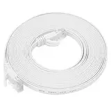 Ethernet-Kabel, CAT6-Gigabit-8-adriges Twisted-Pair-Netzwerk-Jumper-Flachkupferdrahtzubehör(5M)