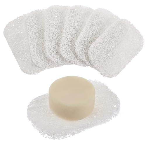 6 Stück Seifenhalter Soap Holder Wiederverwendbar Seifenhebepads für Seifenschale Seifen Halter Effizienter Seifenhalter Seifenhalters Dusche Seifenschoner Seifenunterlage für Küche Bade Zimmer Dusche