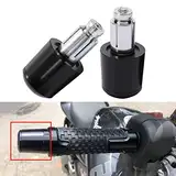 KEEPDSGN 7/8" 22mm-24mm Motorrad Lenkerendkappen, Aluminium Motorrad Lenkerstopfen Kompatibel mit Sport Bike Street Bike Cruiser Scooter