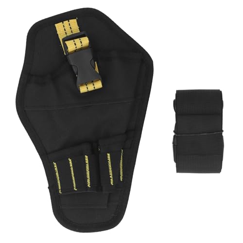 Bohrgürtelbeutel | Großkapazität Oxford -Stoff -Werkzeugtasche für Elektriker/Klempner/Renovatoren | Stabiler und verstärktes Design mit verdickter Schnalle