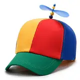 Voarge Propellermütze, Propeller-Mütze, Hubschraubermütze, Hubschrauber-Kappe, Baseball Cap für Erwachsene & Kinder - Größenverstellbar (Unisex Design)