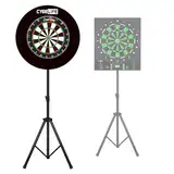 CyeeLife Professionelles Dartscheibe Ständer,Mobiler Dartständer für Klassische und Elektronische Dartboards