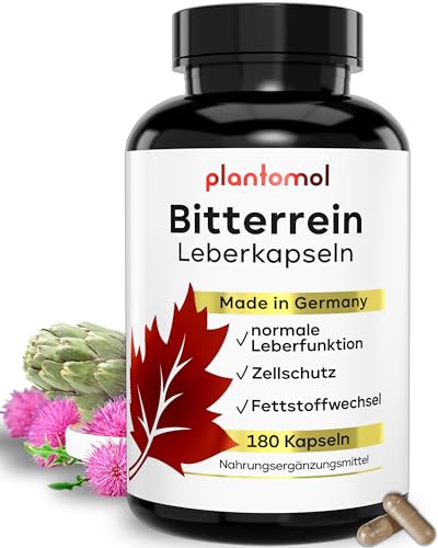 13fach Leber-Kur - 180x Leber-Kapseln hochdosiert mit Mariendistel Artischocke Löwenzahn Cholin - Mariendistel Kapseln hochdosiert als starke Leber Komplex Kapseln mit 13 Inhaltsstoffen - VEGAN