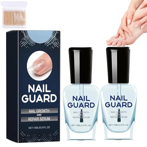 WUDGMZZ Onyxoguard Nagelwachstums- und Reparaturserum, 1/2/3 Stück Onyx Guard Nail, Onyxoguard Serum, Nagelverstärker für dünne Nägel und Wachstum, revitalisieren und stärken Sie Ihre Nägel (2pcs)