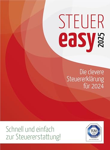 STEUEReasy 2025, clevere Schritt-für-Schritt Steuersoftware für die Steuererklärung 2024 | Windows-Version