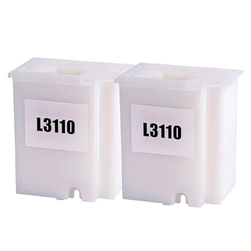 2 Packungen Abfall-Tintentank-Pad Schwammabsorber kompatibel mit EcoTank ET-2710 ET-2711 ET-2712 ET-2714 ET-2715 ET-2720 ET-2721 ET-2726 ET-2800 ET-2810 ET-2803 ET-2803 ET-2 820 E T-2880 ET-4700