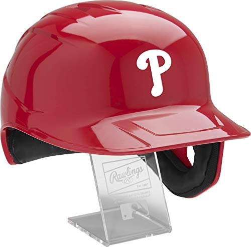 Rawlings Herren Mlbmr-phi Baseballhelm, rot/blau, erwachsenengröße