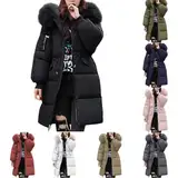 Meine Bestellungen Anzeigen Damen Jacke in Daunenoptik Warme Steppjacke Tolle Übergangs- & Winterjacke Wintermantel Kunstfell Daunenjacke Leichte Outdoor Puffer Jacket