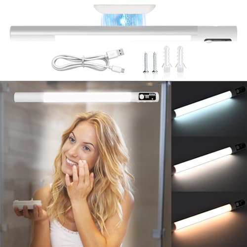 Fresum LED Schminklicht, Tragbare Schminkleuchte Dimmbar Schminktisch lampe Schminklampe Spiegellampe Schminktisch Beleuchtung Spiegelleuchte Spiegellicht Lampe Tageslicht