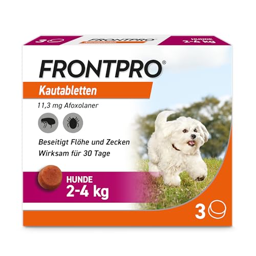 Frontpro 11 mg Kautabletten f.Hunde 2-4