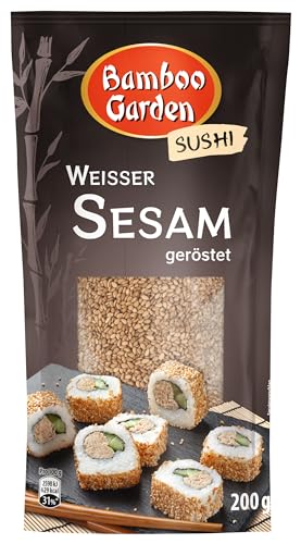 Bamboo Garden Sesam weiß geröstet, 200 g 1154500 (Verpackungsdesign kann abweichen)