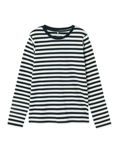 NAME IT Jungen Nkmsalmo Nreg Top Noos Langarmshirt, Dark Sapphire, 146-152 EU