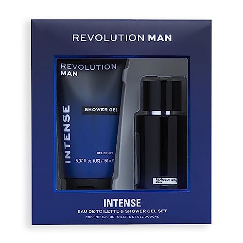 Revolution Man Intense Eau De Toilette & Duschgel Set - 100ml Intense Eau De Toilette & 150ml Intense Duschgel inklusive