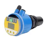 666RP Blue 0-10m Ultraschall DC24V Wasserspiegelmesser Sensor LCD Wasserspiegel-Sensor Messgerät Digital Ultraschall Integriert LED-Anzeige 4-20 MA Analog Ausgangsanzeige