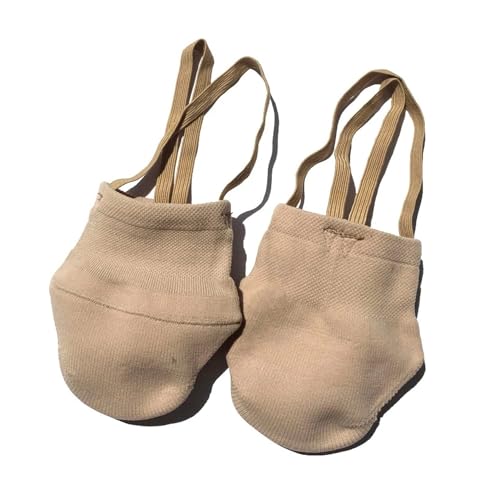 SSZYace Erwachse Halbsohlen Ballettschuhe Ballettschläppchen Pirouette Tanzschuhe Schläppchen für Mädchen Tanzschuhe halbe Zehe Gymnastikschuh Ballett Tanz Yoga Schuhe für S