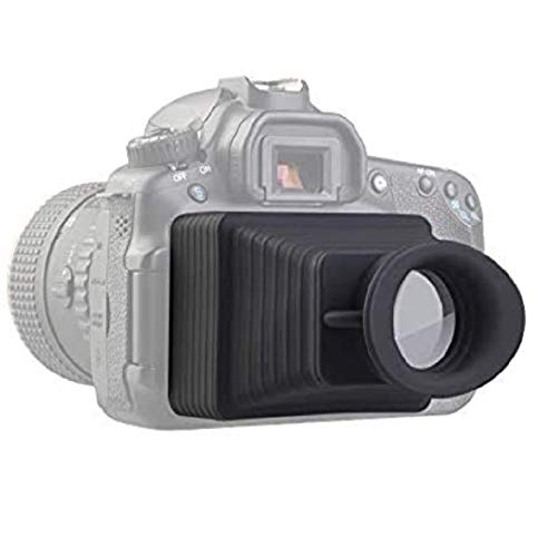 LENSGO Professioneller Kamera-Sucher, 8,1 cm (3,2 Zoll) LCD-Lupe, Sucher, 3,2 x Kamera-Bildschirm, Sonnenblende für Canon, Sony, Nikon, Olympus, Panasonic und weitere DSLR/SLR-Kameras
