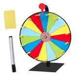 Glücksrad Zum Drehen,Spinnings Prize Wheel,8/12/15 Slots Tabletop Roulette Wheel Mit Ständer, Für Karnevale, Handelsshows, Urlaubsaktivitäten, Gewinn des Fortune -Spin -Spiels Gewinnen