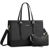 LOVEVOOK 17,3 Zoll Laptoptasche, Handtasche Damen, Arbeitstasche Lehrertasche Aktentasche groß, Shopper Handbags for Women, Schultasche Groß, Tote Bag Business Notebook Tasche für Büro Uni Arbeit