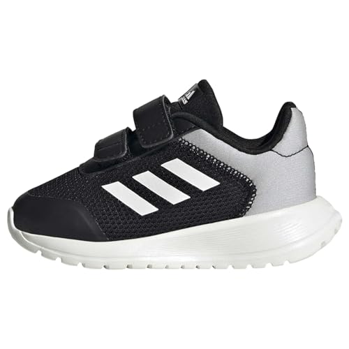 adidas Jungen Unisex Kinder Tensaur Run Gymnastikschuhe, core Black/core White/Grey Two, 25.5 EU