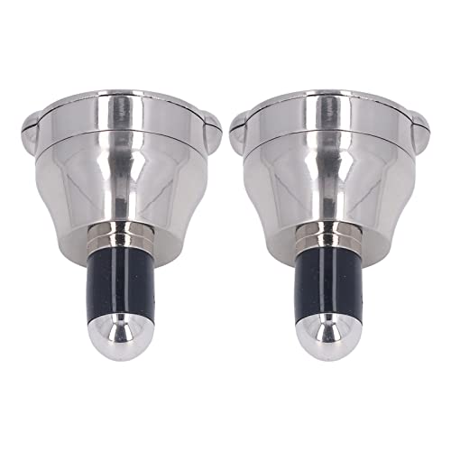 2pcs Weinflaschenschloss, Stopper -Passwort -Schloss für Geschenkschutz, Bier- und Weißweinflaschen, Einfache Bewegung, Ideal für Bars, Spirituosengeschäfte, Hotels