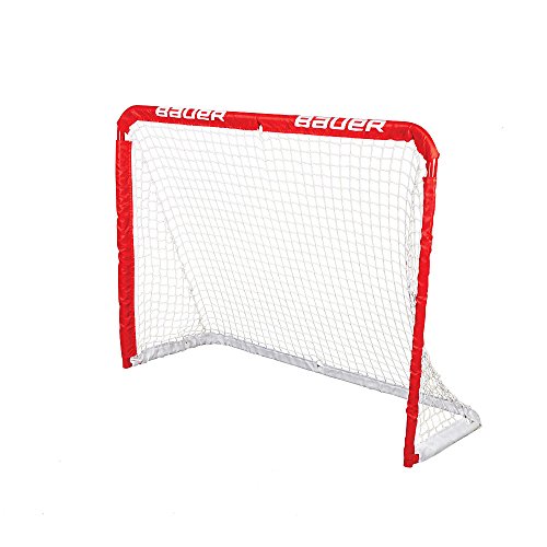 Bauer Junior-Tor aus Stahl, 121,9 x 37,5 cm, Rot