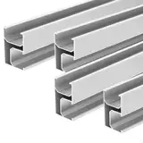 Aluminium-Montageprofile zur Vereinfachung der Einrichtung von Solarmodulen auf jedem Dachtyp (für 1-Solar-Panel 30 mm)