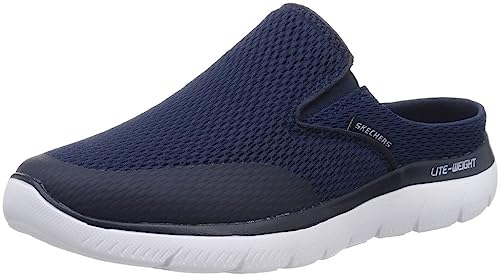 Skechers Herren Summits Sneaker, Navy Textile Trim, 45 EU