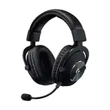 Logitech G PRO X Gaming-Headset, Over-Ear Kopfhörer mit Blue VO!CE Mikrofon, kabelgebunden, DTS Headphone:X 7.1 für Esport Gaming, PRO-G 50mm Lautsprechern, PC/PS/Xbox/Nintendo Switch - Schwarz