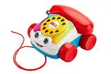 Fisher-Price FGW66 - Plappertelefon Motorikspielzeug mit Geräuschen, Babyspielzeug ab 12 Monaten, mehrfarbig