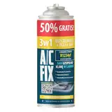 A/C FIX 3in1 R1234yf Kältemittel Ersatzgas - Kühlmittel Klima Auto mit Klima Dichtmittel und Öl - Gasflasche 1x235 g - Auto Klimaanlage Nachfüllset - Klimaanlage Wohnmobil - ECO