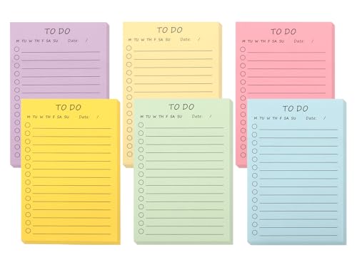 Haftnotizen, 300 Blätter Sticky Notes, 15 X 10cm To Do Listen Block, Haftnotizen Klebezettel, Seitenmarker, Page Marker für Planer Erinnerung Schreibwaren Büroartikel Studium Must Haves
