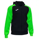 Joma Academy IV Hoodie Schwarz Grün Fluor, 101967.117 8XS