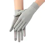 UV Schutz Handschuhe Sommer Fahren Handschuhe Bequem Unisex Fahrradhandschuhe Sonnenschutz Handgelenk Handschuhen Anti UV Kühlung Atmungsaktiv Elastisch Sommerhandschuhe für Outdoor Autofahren