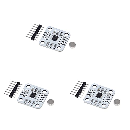 Ocnvlia 3Pcs AS5600 Encoder 12 Bit Precision Magnetic Induction Angle Messsensormodul Elektronische Komponenten