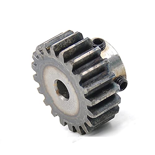 Ritzel-Zahnradsatz, Ritzel 1,5 Modul 16T 17T 18 Zähne Stirnrad 6mm 6,35mm 8mm 15mm Bohrung Abschreckmotor Zahnrad 1,5M 12T 15T 25T Stahl Getriebe Zahnrad Bohrung Welle(8mm Bore,1.5M 20T)
