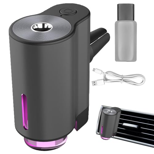 Generisch Smart Auto-Lufterfrischer, Lufterfrischer-Lüftungsclip, Diffusor-Clip Intelligent für Auto-Luftauslass - Enhance Car Aromatherapie-Spray für Rennwagen und Geländefahrzeuge