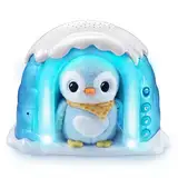 VTech Baby 2-in-1 Sternenlicht-Pinguin – Kuschelige Spieluhr-Einschlafhilfe mit Licht-Projektor und Einschlaf-Musik – Für Babys und Kinder von 6-36 Monaten