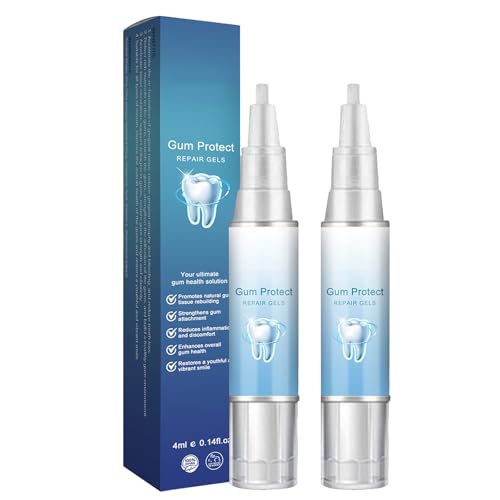 Gel-Stift für Zahnfleischbehandlung, gesundes Zahnfleisch, Rezessionsbehandlung, Gelstift für Zahnfleischtherapie, 4 ml, 2 Stück