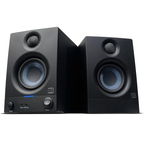 PreSonus Eris 3.5 Gen 2, 3,5"-Aktivlautsprecher für Multimedia, Gaming, hochwertige Studio-Musikproduktion, 50 W Leistung