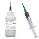 EO SMD-Lötset Nr. 13 (1 x EO-Flux-Dosierflasche FF-110, 50 ml No-Clean Elektronik-Flussmittel u. 1 x 10 g Rework-Paste EO-RP-001 (Solder Paste), SnAg3Cu0,5 (T4), inkl. Dosiernadel