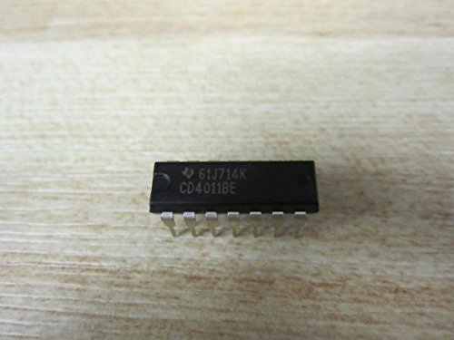 Texas Instruments cd4011be NAND Gate, 4 Tor, 2 Eingang, 6,8 MA, 3 V bis 18 V, dip-14 (1 Stück)